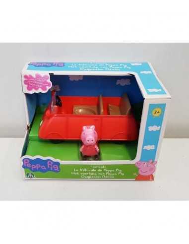 Peppa pig veicolo con personaggio auto rossa - GIOPPC15202 1 | Futurartb2b Ingrosso Giocattoli