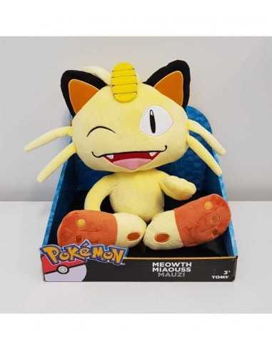 Pokemon peluche 25 centimetri personaggio meowth strizza occhio - ROCT18763/T18982 | Futurartb2b Ingrosso Giocattoli