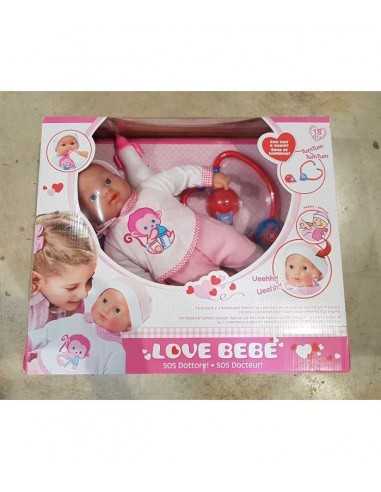 Love Bebe' bambola sos baby dottore con accessori - GIORDF51992 | Futurartb2b Ingrosso Giocattoli