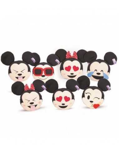 Cuscino disney emoticon minnie e mickey 28 centimetri - MAGGG-01261 | Futurartb2b Ingrosso Giocattoli