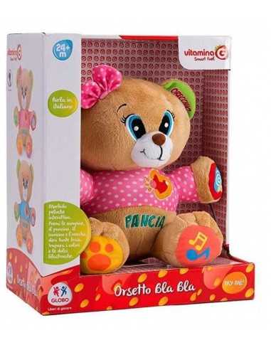 Peluche orsetto bla bla femminuccia - GLO05164/2 | Futurartb2b Ingrosso Giocattoli