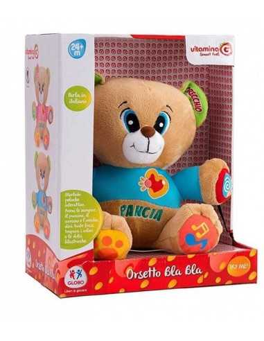 Peluche orsetto bla bla maschietto - GLO05164/1 | Futurartb2b Ingrosso Giocattoli