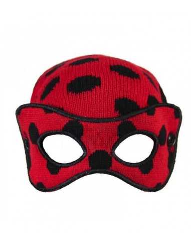 Cappello 3D miraculous lady bug con maschera - DEG2200002486 | Futurartb2b Ingrosso Giocattoli