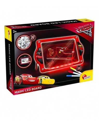 Lavagna magica led fluo cars 3 con 30 tavole illustrate - LIS62454 | Futurartb2b Ingrosso Giocattoli