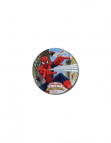 Ultimate Spider-Man - 8 piatti in carta da 23 cm - STE5PR85151 | Futurartb2b Ingrosso Giocattoli