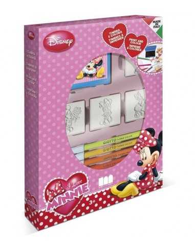 Confezione 4 timbri minnie - MUL27866 | Futurartb2b Ingrosso Giocattoli