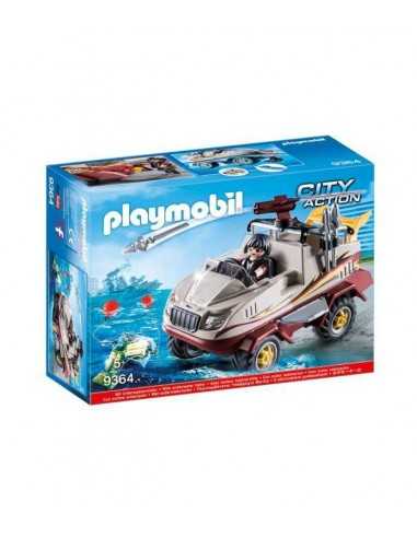 Playmobil 9364 Auto anfibia dei malviventi - PLA9364 | Futurartb2b Ingrosso Giocattoli