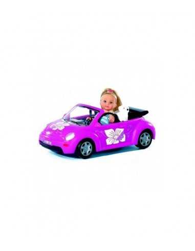 Bambola lolly kid con macchina new beattle cabriolet - GIORDF51025 | Futurartb2b Ingrosso Giocattoli