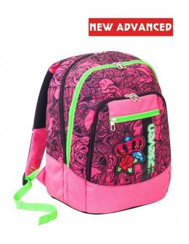 Zaino scuola advanced Roses girl rosa - SEV201001818-351 | Futurartb2b Ingrosso Giocattoli