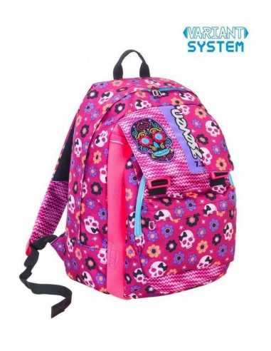 Zaino Scuola sdoppiabile mexi girl rosa 2018 - SEV201001841-406 | Futurartb2b Ingrosso Giocattoli