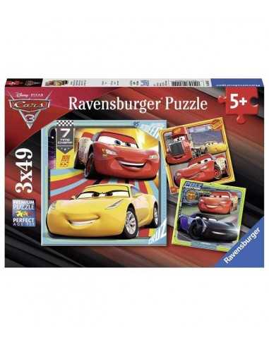 Puzzle cars 3 leggende della pista 3 x 49 pezzi - RAV08015 | Futurartb2b Ingrosso Giocattoli