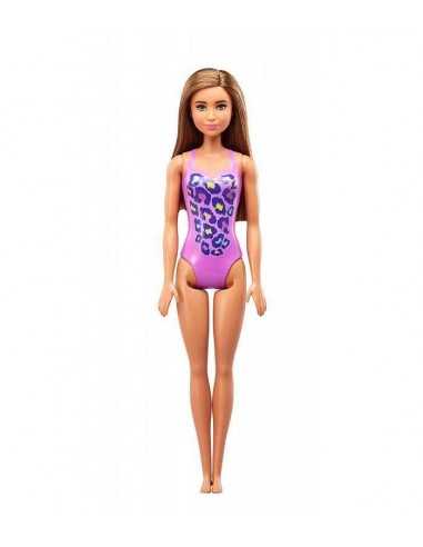 Barbie beach con costume lilla - MATDWJ99/FJD98 | Futurartb2b Ingrosso Giocattoli