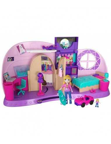 Polly Pocket playset trasformabile - cameretta di Polly - MATFRY98 | Futurartb2b Ingrosso Giocattoli