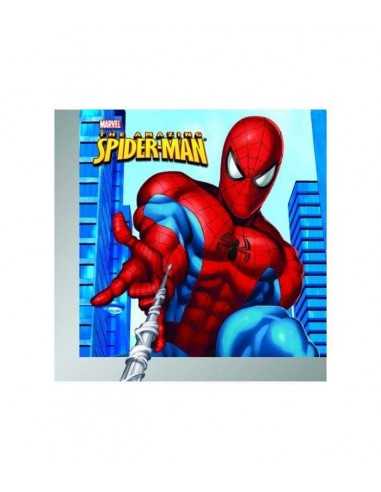 20 tovagioli cm 33x33 Spiderman 9917 - 140686 | Futurartb2b Ingrosso Giocattoli