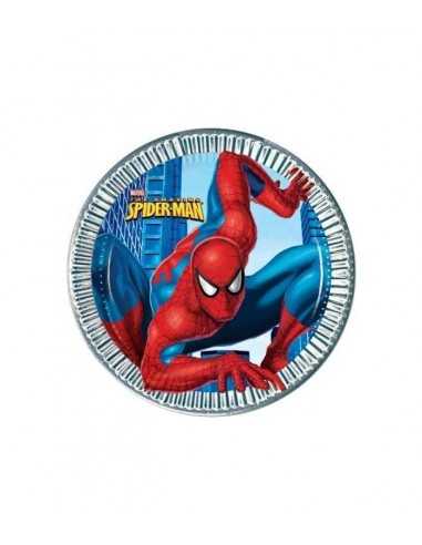 Piatto Piano Spiderman 23Cm 2247 - 140682 | Futurartb2b Ingrosso Giocattoli