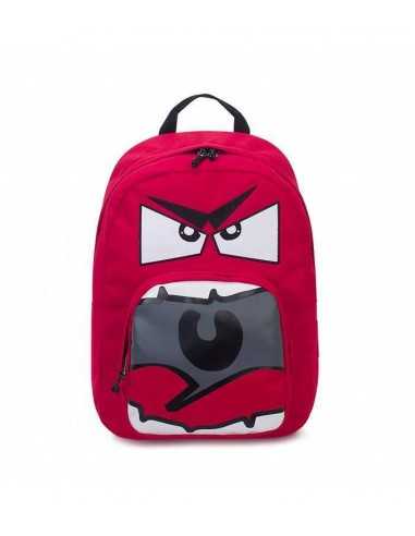 Zaino invicta plain ollie face pack rosso - SEV206001854 426 | Futurartb2b Ingrosso Giocattoli