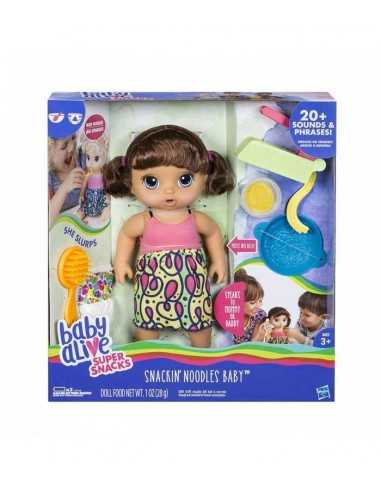 Bambola Baby Alive Martina spaghettina bruna - HASC09641030 | Futurartb2b Ingrosso Giocattoli