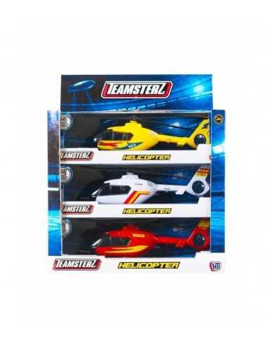 Teamsterz elicottero da soccorso die-cast 3 colori - MAGGG-00895 | Futurartb2b Ingrosso Giocattoli