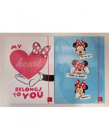 Cartella 3 lembi minnie icon 2 modelli - PIG02299643L | Futurartb2b Ingrosso Giocattoli