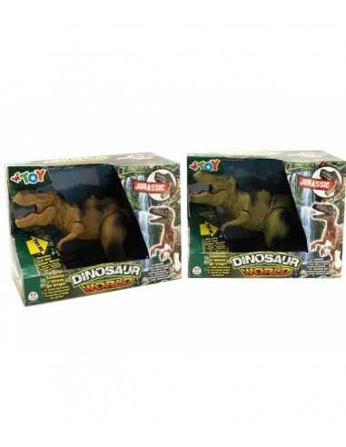 Dinosauro camminante con verso 2 colori - GLO02503 | Futurartb2b Ingrosso Giocattoli