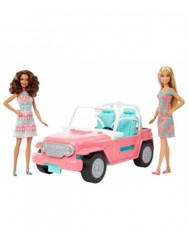 Barbie - La Jeep di Barbie con 2 bambole - TOYFPR59 | Futurartb2b Ingrosso Giocattoli