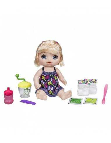 Bambola Baby Alive sweet spoonfuls baby bionda - HASE0586ES60 | Futurartb2b Ingrosso Giocattoli