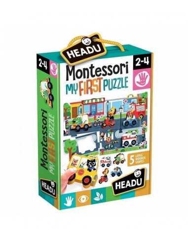 Montessori my frist puzzle the city - HEAIT22373 | Futurartb2b Ingrosso Giocattoli