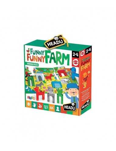 Headu funny funny farm - HEAIT21345 | Futurartb2b Ingrosso Giocattoli