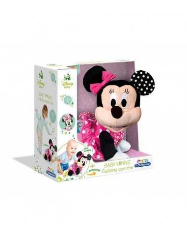 Peluche Baby Minnie gattona con me - CLE17253 | Futurartb2b Ingrosso Giocattoli