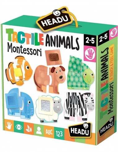 Montessori tactile animals - HEAIT20188 | Futurartb2b Ingrosso Giocattoli