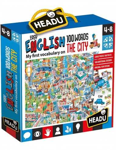 Easy english 100 words city - HEAIT21000 | Futurartb2b Ingrosso Giocattoli