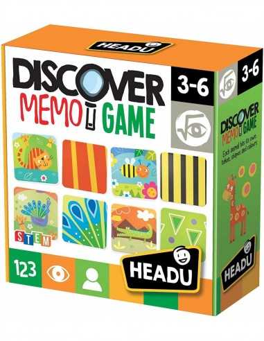 Discover memo game - HEAIT20713 | Futurartb2b Ingrosso Giocattoli