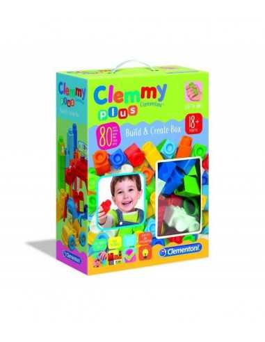 Clemmy plus build e create box boys 80 pezzi - CLE17257 | Futurartb2b Ingrosso Giocattoli