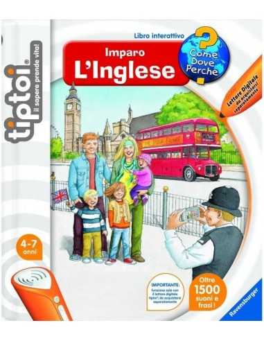 Ravensburger - TipToi - Libro interattivo. Imparo l'inglese - RAV006243 | Futurartb2b Ingrosso Giocattoli