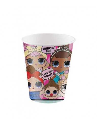 LoL Surprise - 8 bicchieri di carta da 256 ml - INTU79116 | Futurartb2b Ingrosso Giocattoli