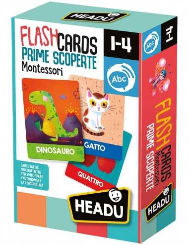 Flashcards montessori prime scoperte - HEAIT23097 | Futurartb2b Ingrosso Giocattoli