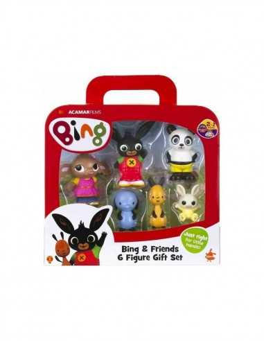 Bing set 6 personaggi - GIOBNG07000 | Futurartb2b Ingrosso Giocattoli