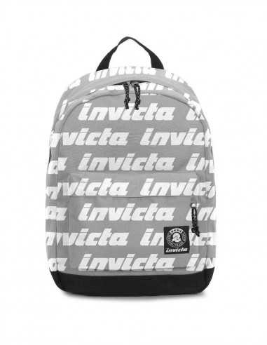 Invicta zaino lettering carlson pro grigio - SEV206001677001/2 | Futurartb2b Ingrosso Giocattoli