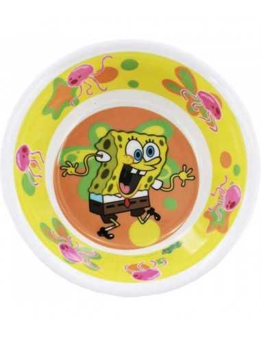 Piatto fondo melammina 14cm Spongebob CMG118821 - COMCMG118821 | Futurartb2b Ingrosso Giocattoli