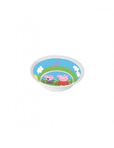 Peppa Pig piatto fondo melammina 14cm - LAG0000569 | Futurartb2b Ingrosso Giocattoli