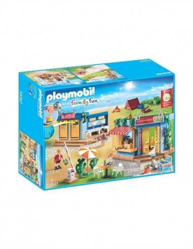 Playmobil 70087 grande campeggio - PLA70087 | Futurartb2b Ingrosso Giocattoli