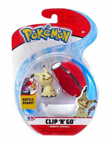 PokeMon Clip'n go Mimikyu con sfera - GIOPKE13000/4 | Futurartb2b Ingrosso Giocattoli