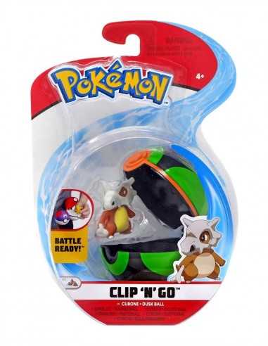 Pokemon clip'n go Cubone con sfera - GIOPKE13000 | Futurartb2b Ingrosso Giocattoli