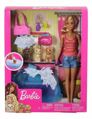 Barbie set con 3 cuccioli vasca e accessori - TOYGDJ37 | Futurartb2b Ingrosso Giocattoli