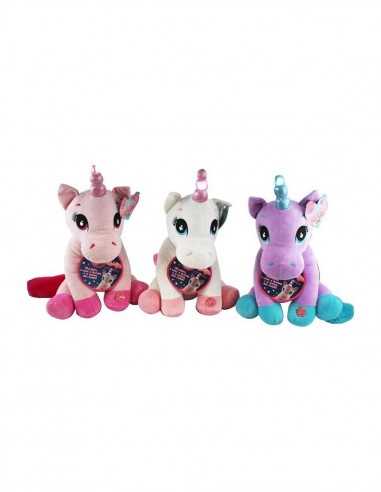 Peluche Unicorno buona notte con luci e suoni - ODS43302 | Futurartb2b Ingrosso Giocattoli