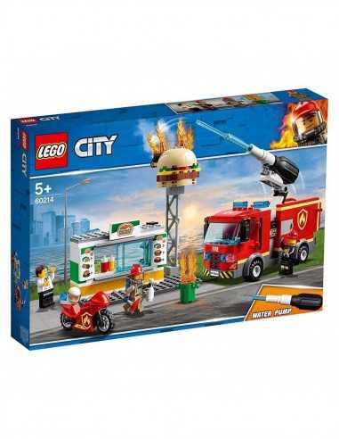 Lego 60214 Fiamme al burger bar - LEG6251387 | Futurartb2b Ingrosso Giocattoli