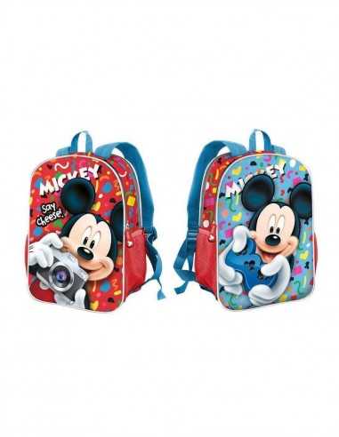 Zaino Asilo 3D Mickey Mouse reversibile - KAR39001 | Futurartb2b Ingrosso Giocattoli