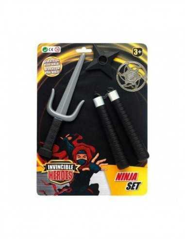 Set Armi Ninja 4 pezzi - GIORDF51135 | Futurartb2b Ingrosso Giocattoli