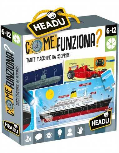 Come funzionano i mezzi di trasporto - HEAIT24100 | Futurartb2b Ingrosso Giocattoli