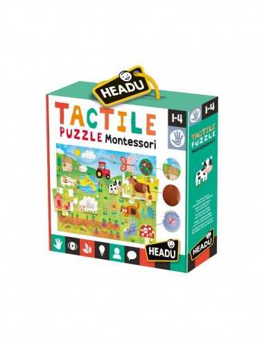 Tactile Puzzle montessori - HEAMU23592 | Futurartb2b Ingrosso Giocattoli